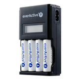 NC450 AA/AAA R3 R6 EverActive batteriladdare