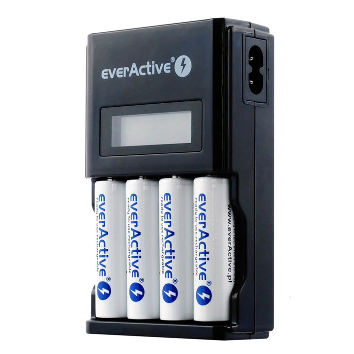 NC450 AA/AAA R3 R6 EverActive batteriladdare