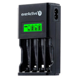 NC450 AA/AAA R3 R6 EverActive batteriladdare
