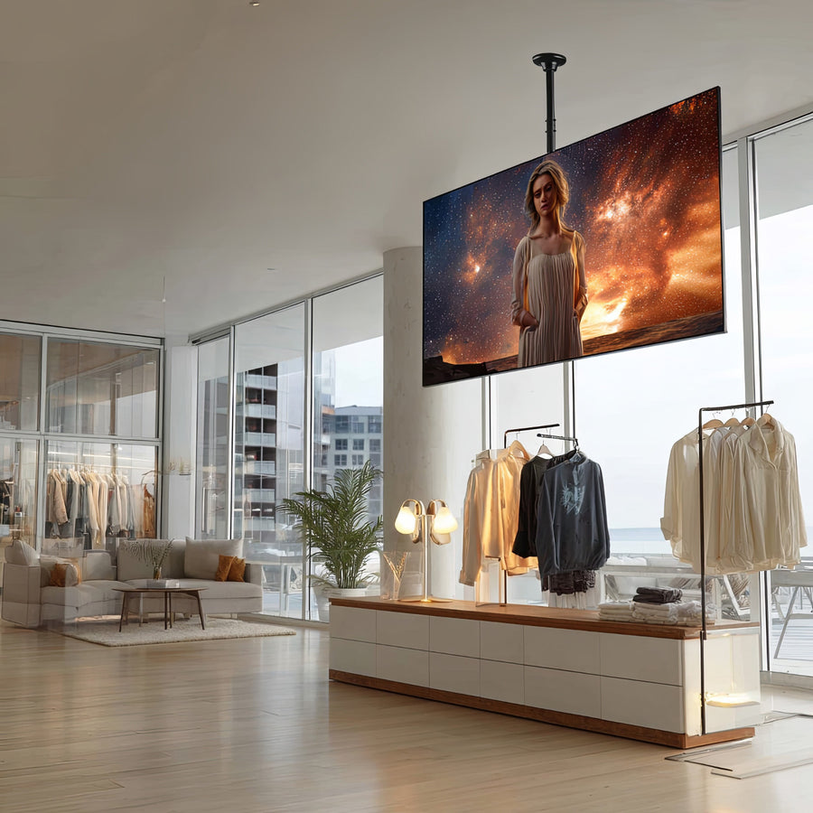 Maclean MC-803 Universal TV-fäste Takfäste LCD OLED QLED Plasma 23'' - 100" 50kg VESA