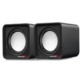 6W USB Silver&Svart Audiocore AC870 B datorhögtalare