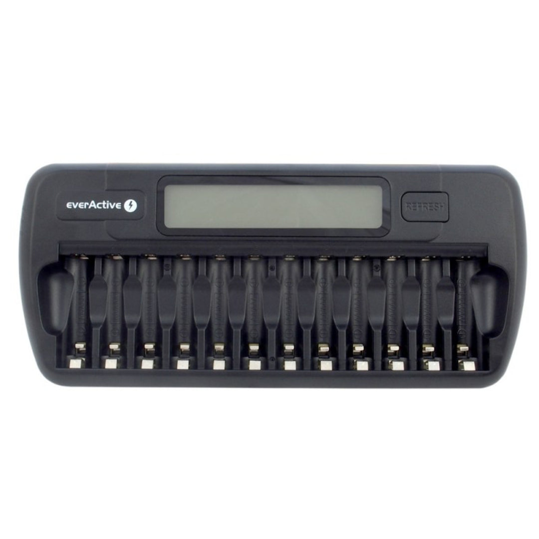 Batteriladdare NC1200 AA AAA R03 R06 everActive