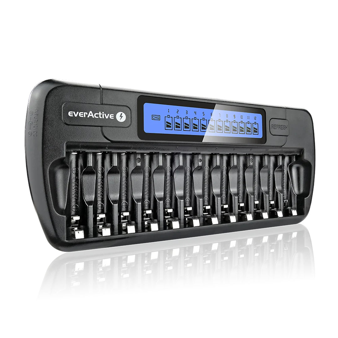 Batteriladdare NC1200 AA AAA R03 R06 everActive