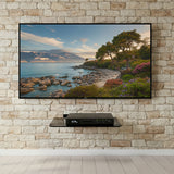 Maclean DVD-hylla, enkel, max. 10kg, glas, MC-738