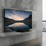 Maclean DVD-hylla, enkel, max. 10kg, glas, MC-738