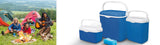 Påfyllningsbart resekylskåp 10 liter Curver Blue