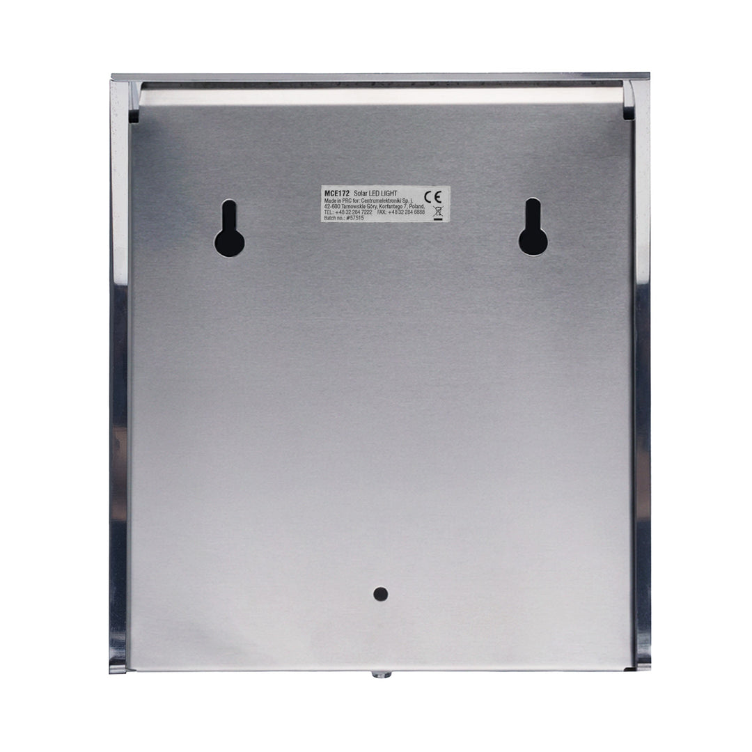 Maclean Energy MCE172 LED-solcellslampa med husnummer