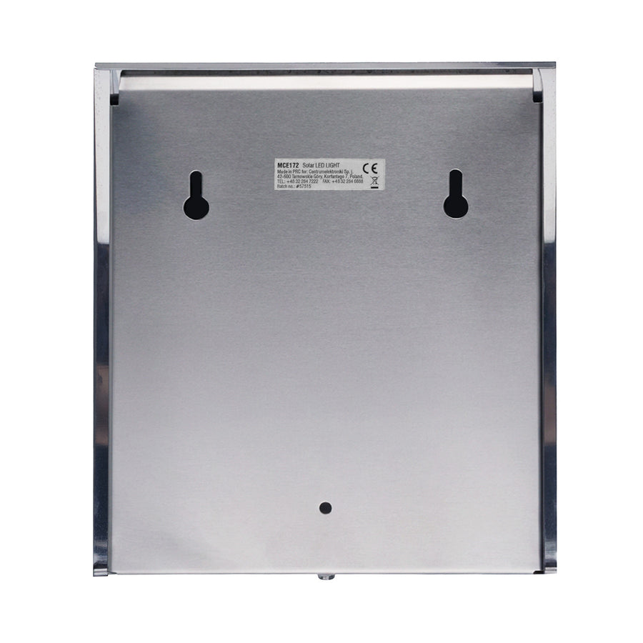 Maclean Energy MCE172 LED-solcellslampa med husnummer