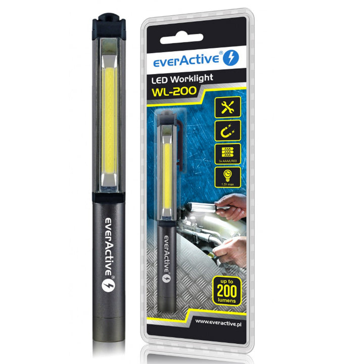 COB 3W LED verkstadslampa everActive WL-200