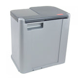 Curver Duo Pedalbin återvinningsbehållare med solid finish