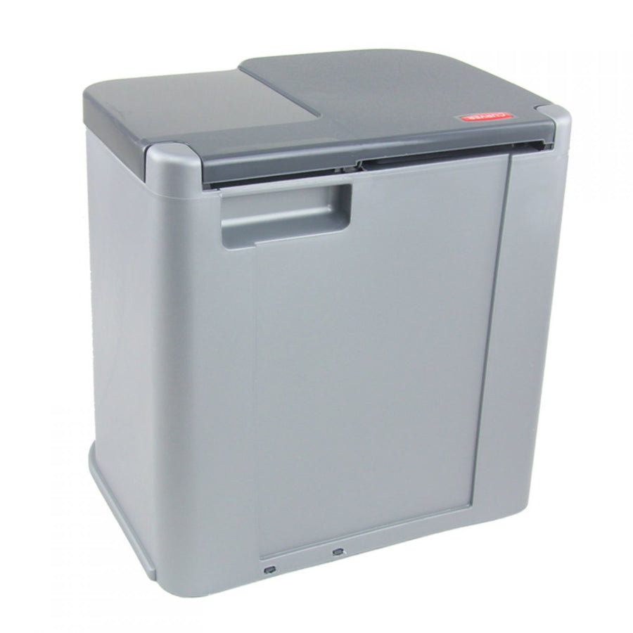 Curver Duo Pedalbin återvinningsbehållare med solid finish