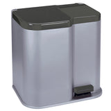 Curver Duo Pedalbin återvinningsbehållare med solid finish