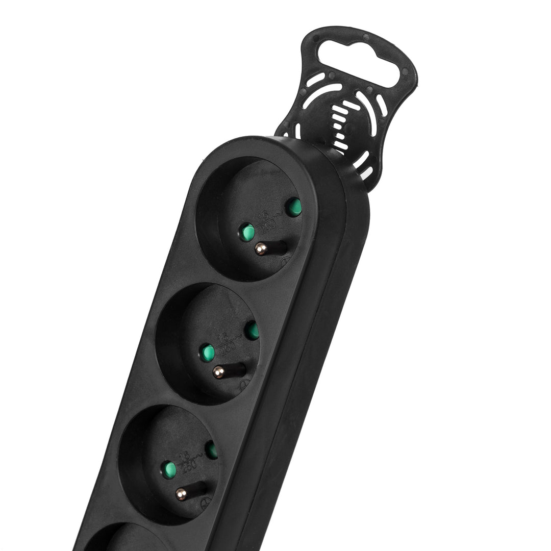 Maclean Energy power strip MCE181 Förlängningskabel med 4 uttag med strömbrytare