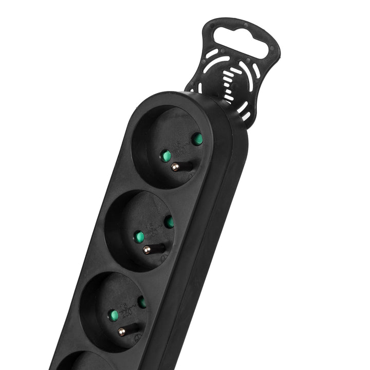 Maclean Energy power strip MCE181 Förlängningskabel med 4 uttag med strömbrytare