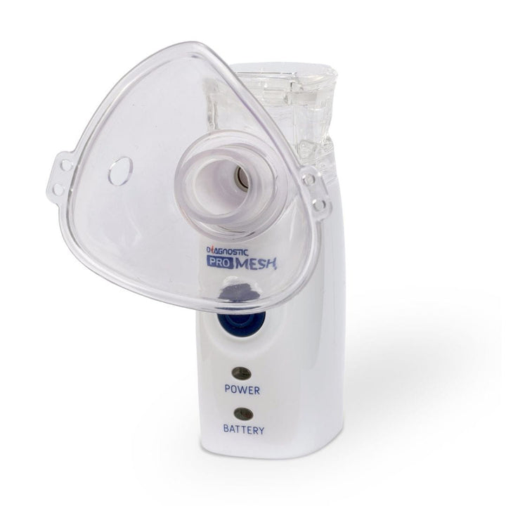 Diagnostic Pro Mesh-inhalator, set med 2 masker och etui