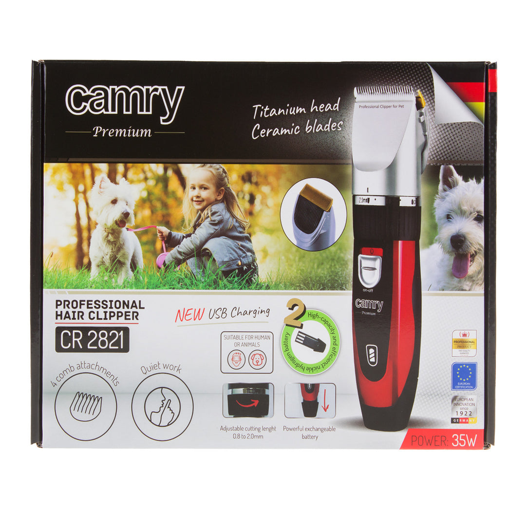 Camry CR 2821 Hårklippare - Pet Clipper Set - 35 W.