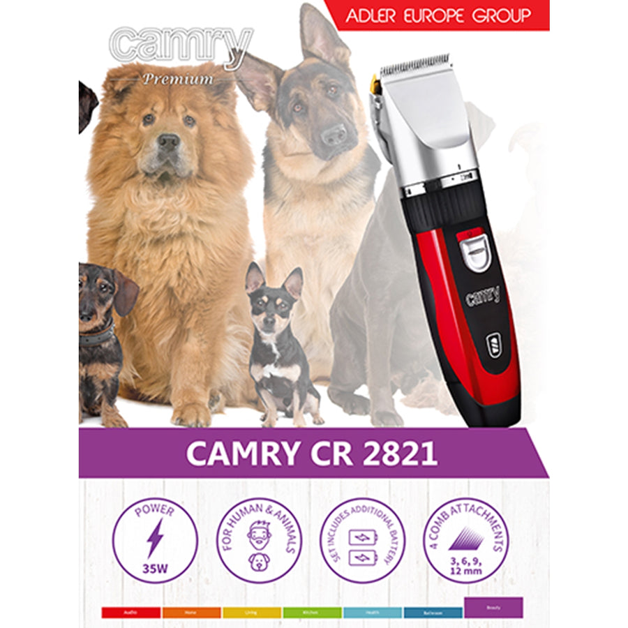 Camry CR 2821 35 Watt klippmaskin för sällskapsdjur