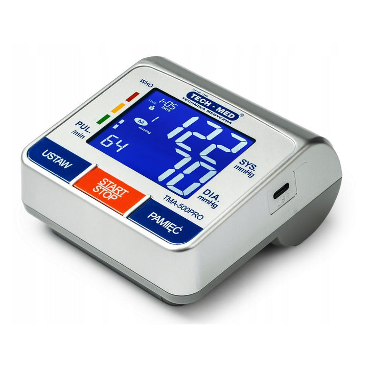 Elektronisk blodtrycksmätare TMA-500PRO Tech-Med + nätadapter