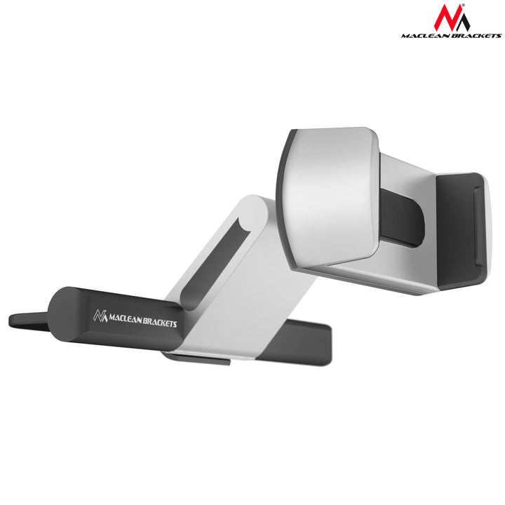 Maclean telefonhållare med CD-kortplats, Comfort Series, aluminium + ABS, MC-782