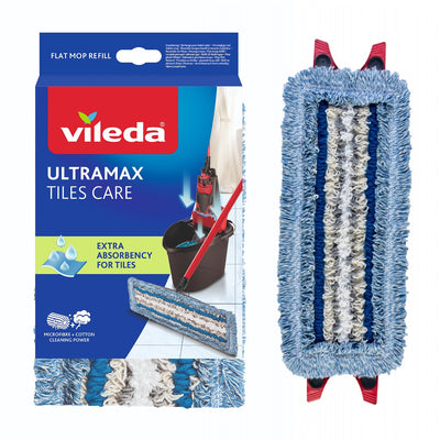 Vileda-moppinsats för rengöring av kakel och PVC, Ultramax Tiles Care