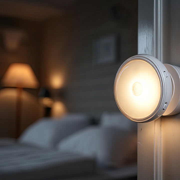 Lampa 11 LED rörelsedetektorlampa med batterimagnet