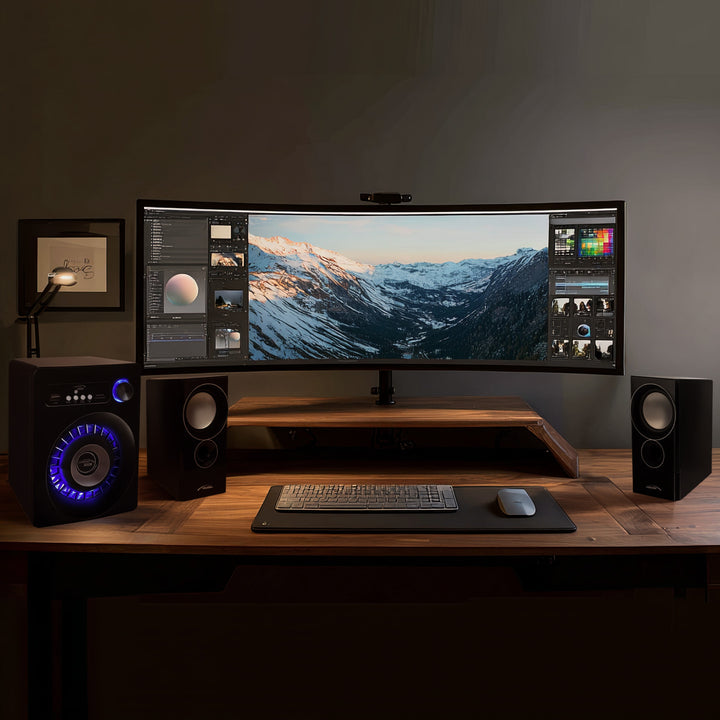 Bluetooth 2.1 högtalarset Audiocore AC910 FM-radio, TF-kortingång, AUX, USB-strömförsörjning