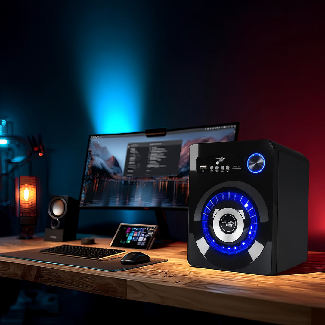 Bluetooth 2.1 högtalarset Audiocore AC910 FM-radio, TF-kortingång, AUX, USB-strömförsörjning