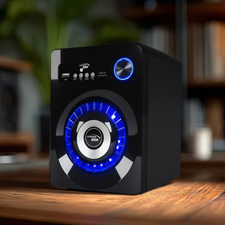 Bluetooth 2.1 högtalarset Audiocore AC910 FM-radio, TF-kortingång, AUX, USB-strömförsörjning