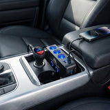 Delare för cigarettändaruttag i bilen, voltmeter, 3 cigarettändaruttag, 1xQuick Charge 3.0, 2xUSB-A, 2xUSB-C, Maclean MCE218, max 120 W