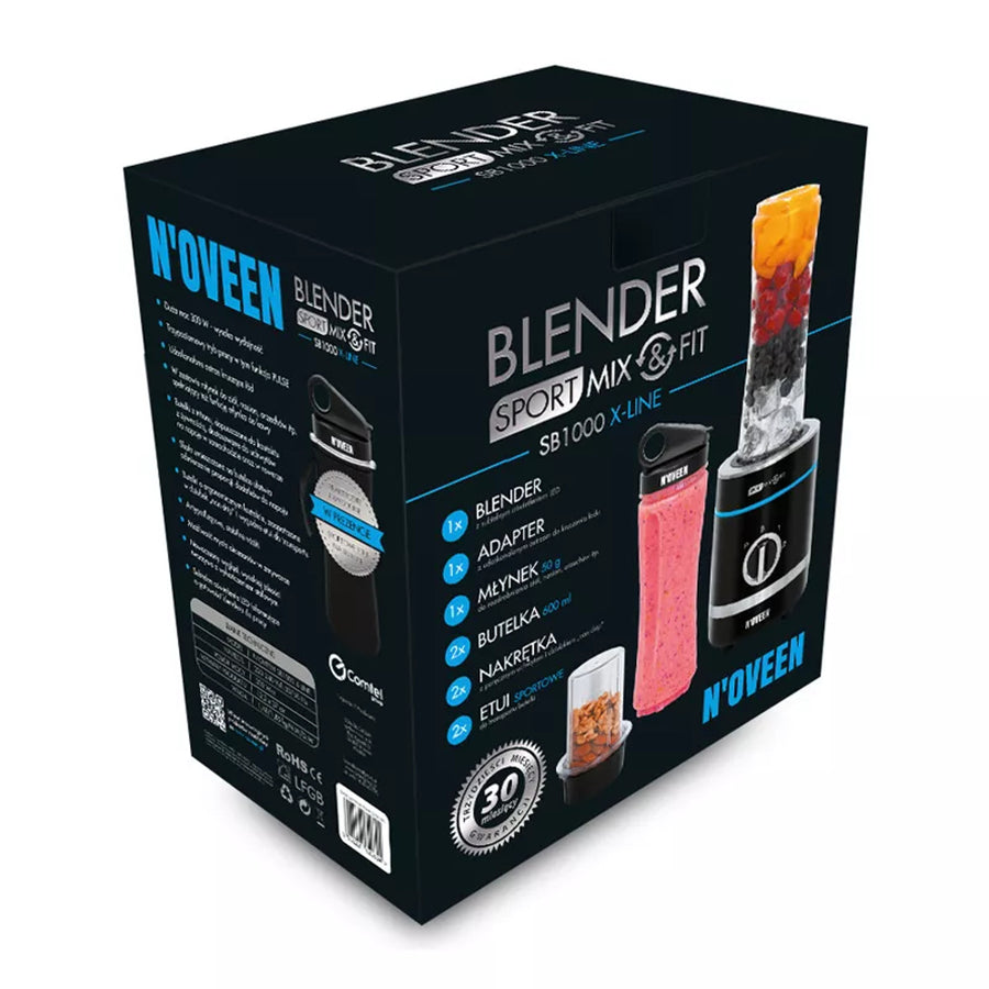 Noveen Sport Mix & Fit SB1000 X-line mixer med behållare