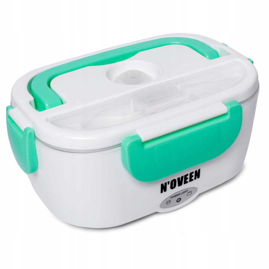 Noveen LB330 elektrisk matvärmare för lunchlåda, mintgrön