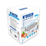 Noveen LB410 elektrisk matvärmare för lunchlåda, grå
