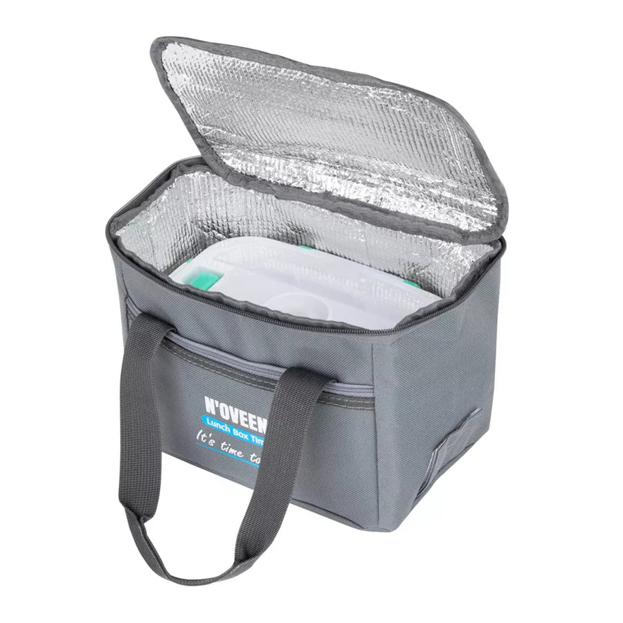Noveen LB410 elektrisk matvärmare för lunchlåda, grå