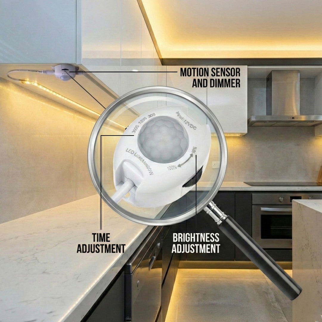 Maclean Energy MCE242 Infraröd LED-sensor 12v max 60W för LED-remsor