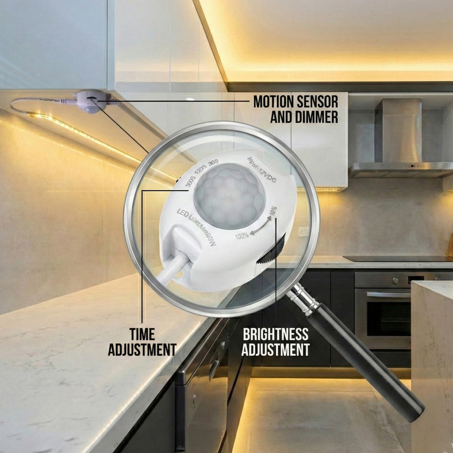 Maclean Energy MCE242 Infraröd LED-sensor 12v max 60W för LED-remsor