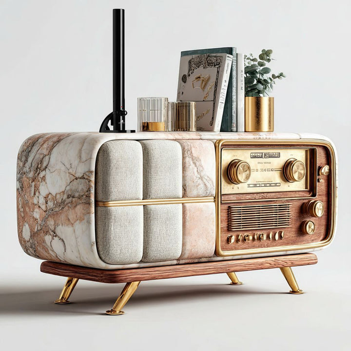 Inomhus TV-Antenn HDTV DVB-T2 HEVC LTE DAB FM 100dBμV Förstärkare Digital-TV