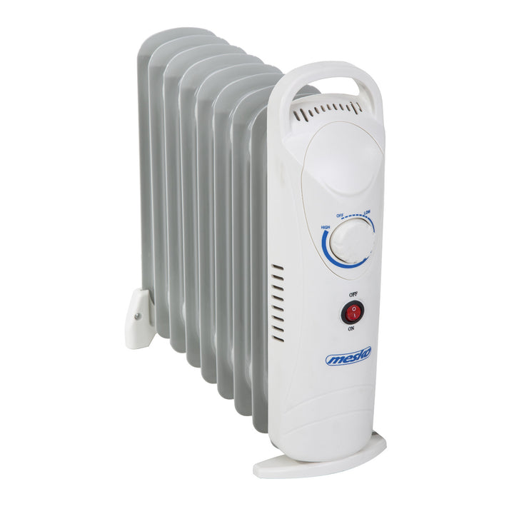 Mesko oljevärmare, 9 lameller, 1000W, temperaturreglering, grå, MS 7805