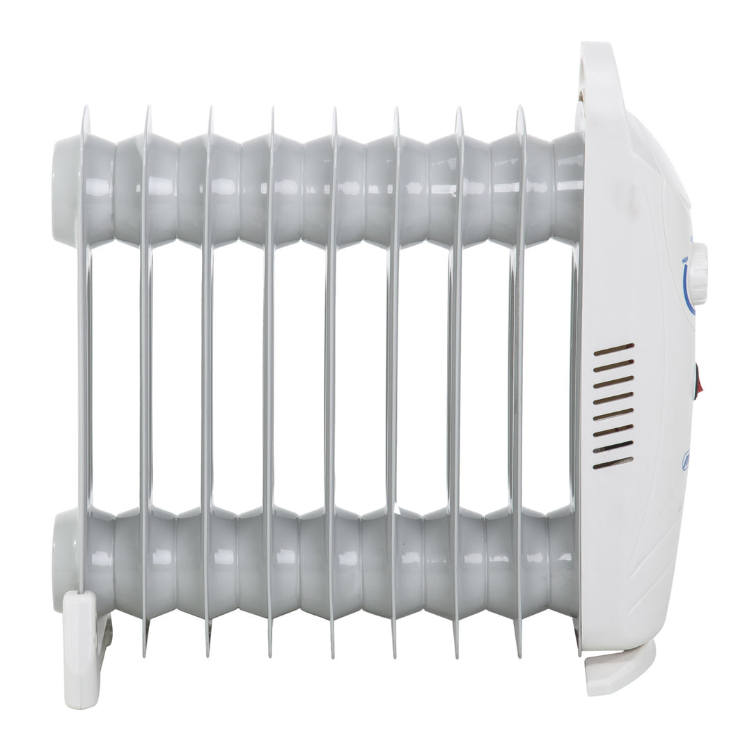 Mesko oljevärmare, 9 lameller, 1000W, temperaturreglering, grå, MS 7805