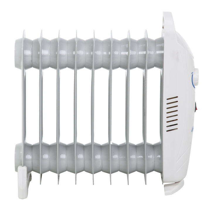 Mesko oljevärmare, 9 lameller, 1000W, temperaturreglering, grå, MS 7805
