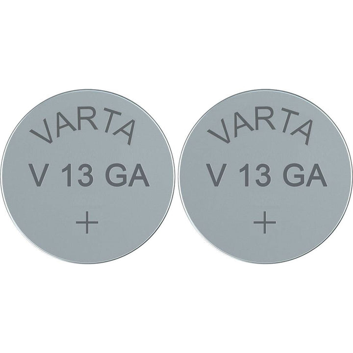 Alkaliska batterier 2x Varta V13GA LR44 AG13, hög kvalitet