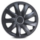 Universella navkapslar 14" NRM DRIFT svart matt 4 st