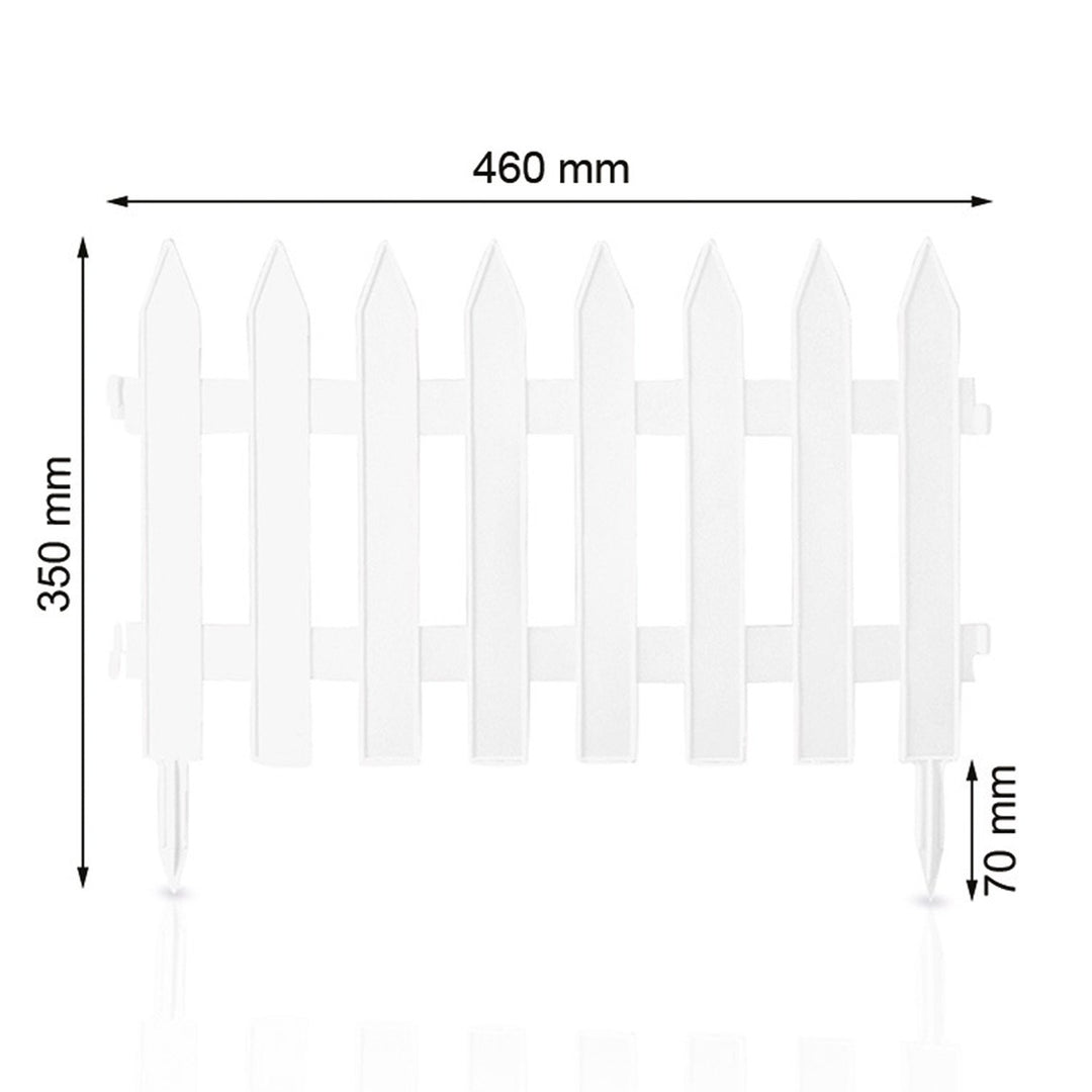 PROSPERPLAST - Garden Fence Garden Classic 3,2m / Färg vit