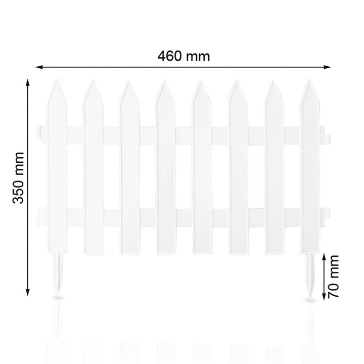 PROSPERPLAST - Garden Fence Garden Classic 3,2m / Färg vit