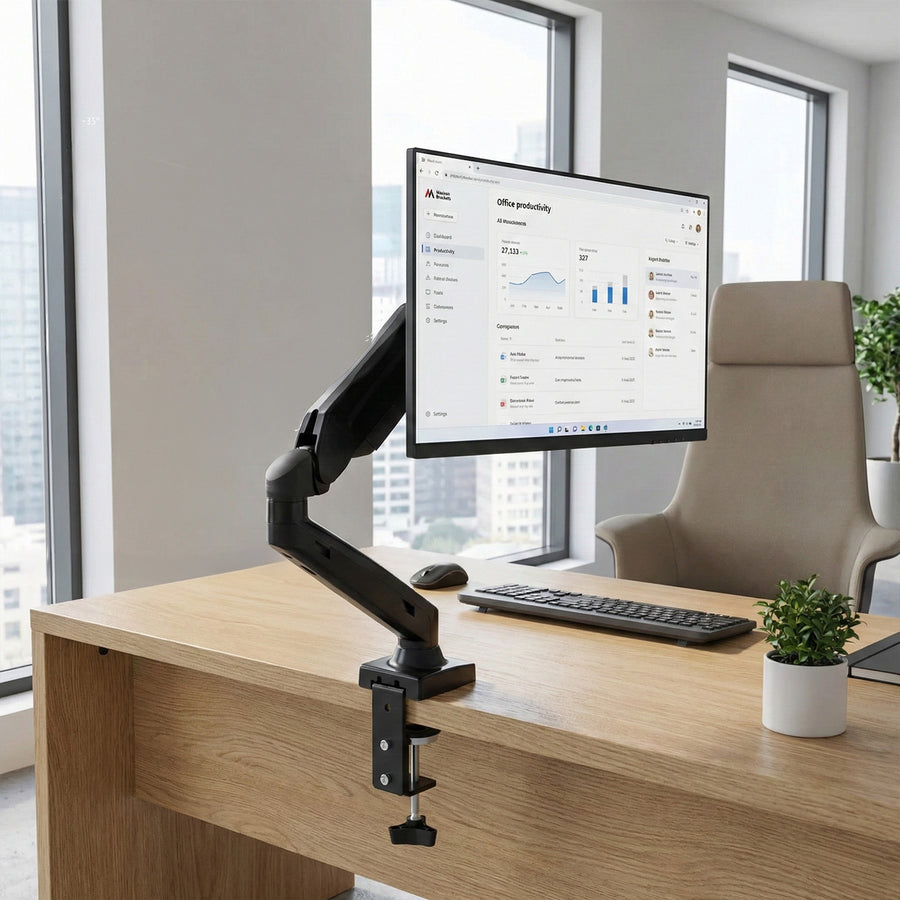 Monitorfäste svart Maclean MC-860 13"-27" 8kg