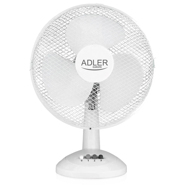 Adler AD 7303 Mini-fläkt på bordsbord 70 W solid och stabil bas