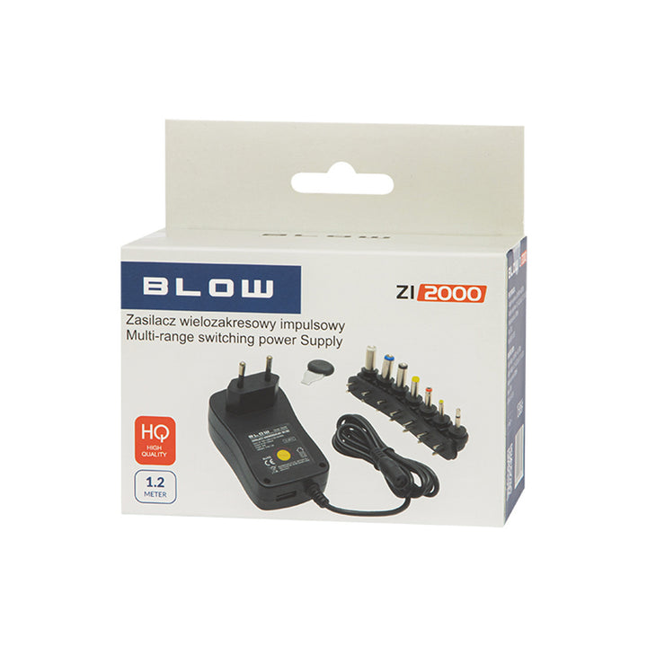 Strömförsörjning 3-12V 2A 30W ZI2000 Blow