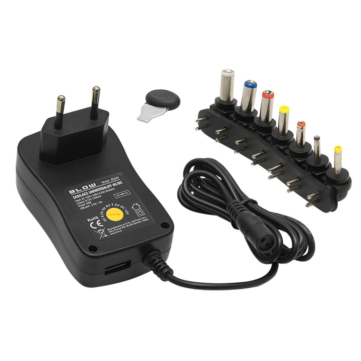 Strömförsörjning 3-12V 2A 30W ZI2000 Blow