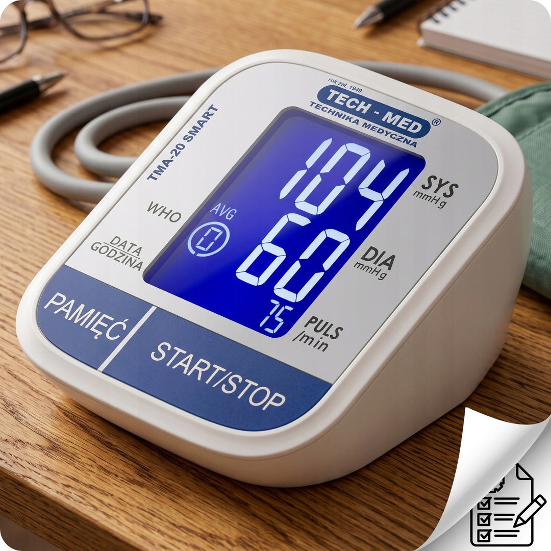 Elektronisk blodtrycksmätare för överarmen TMA-20 SMART Tech-Med