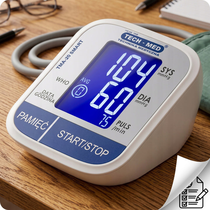 Elektronisk blodtrycksmätare för överarmen TMA-20 SMART Tech-Med