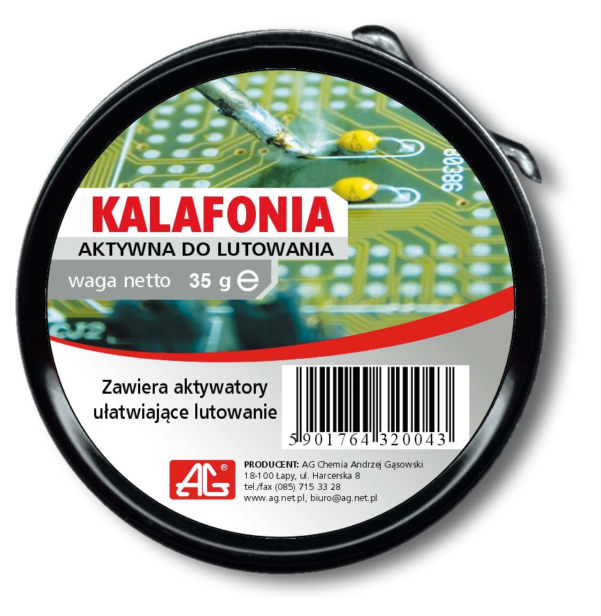 Aktivt kolofonium med aktivatorer för enklare lödning 35/40g